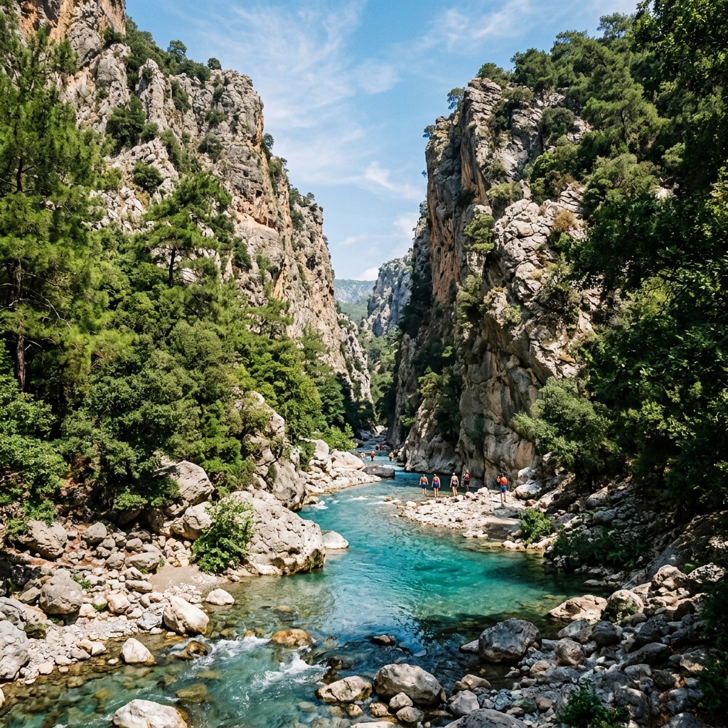 Kemer'in Doğal Güzelliği: Göynük Kanyonu