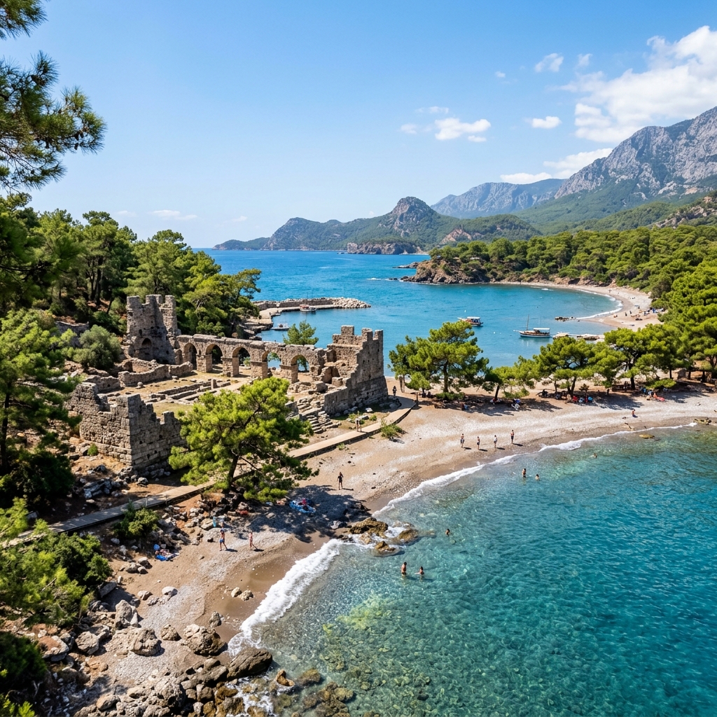 Antik Tarihe Yolculuk: Phaselis Antik Kenti