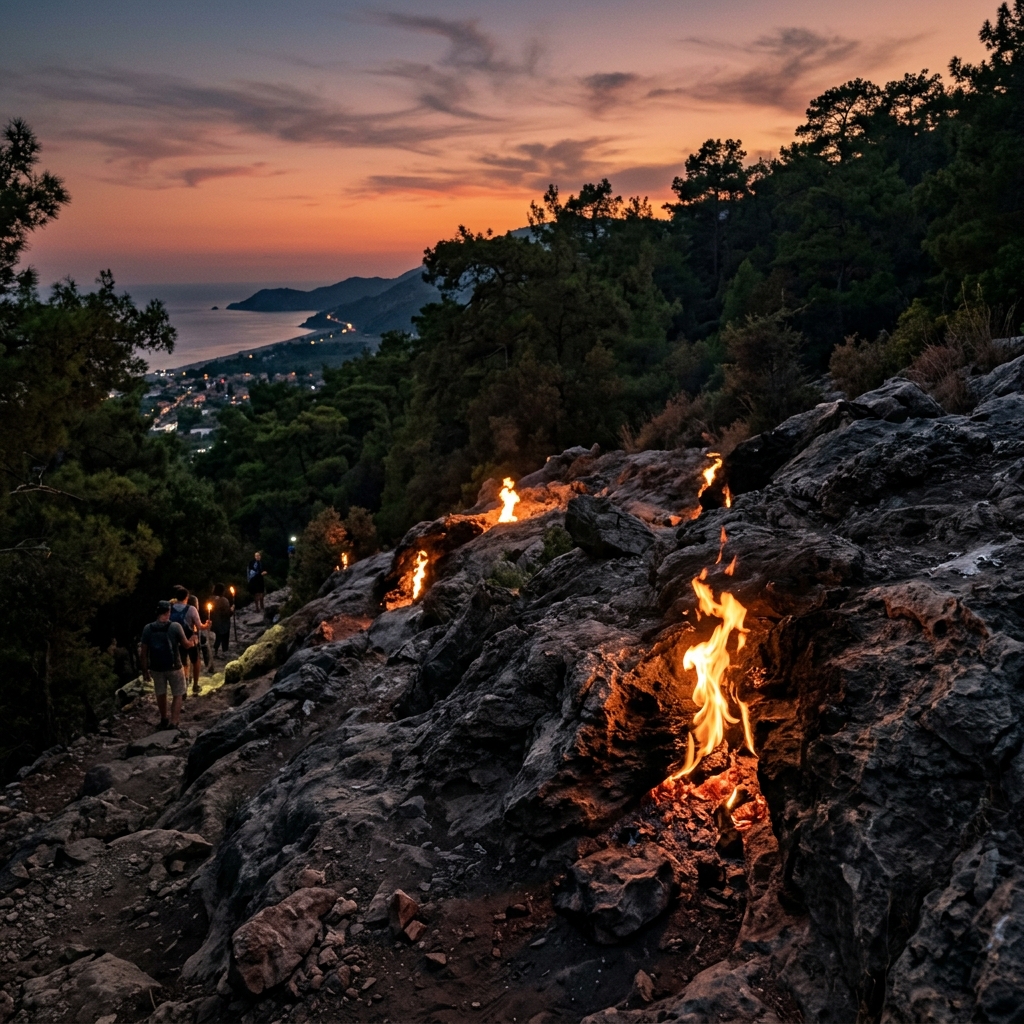 Kemer'in Gizli Cenneti: Çıralı ve Yanartaş