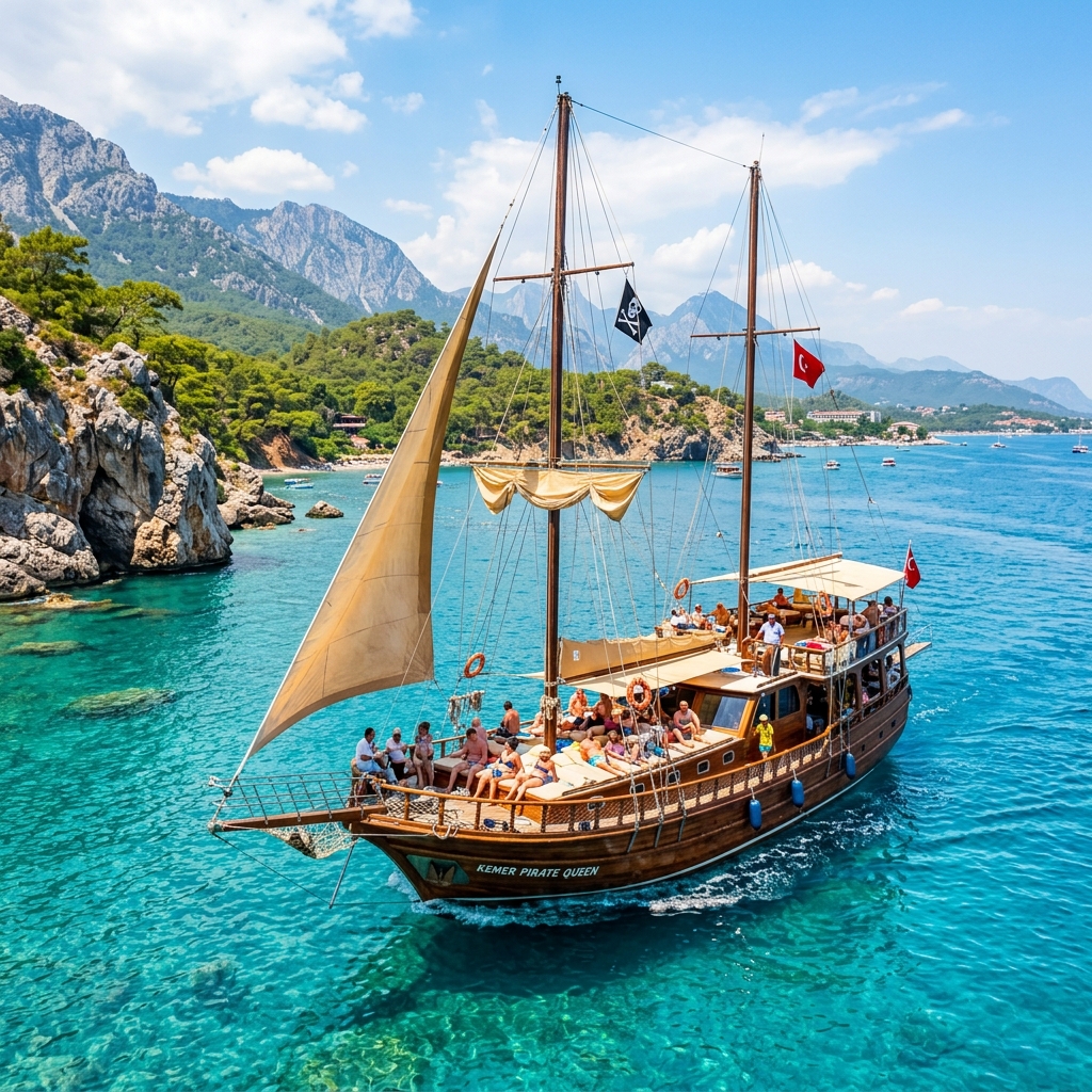 Kemer Tekne Turları: Akdeniz'in Mavi Sularında Serinlik